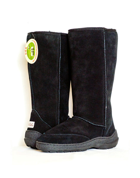 Millers Classic Tall 14" UGG with stitched sole Black