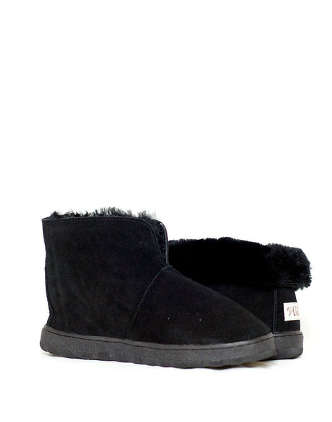 Ankle Boot 5" Ultra Short UGG with stitch sole Black