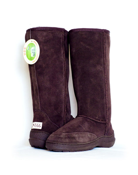 Millers Classic Tall 14" UGG with stitched sole Brown